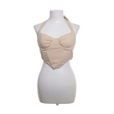 Crop top (Beige) från Parthea Elastan, Polyester