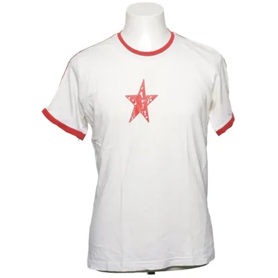 T-shirt (Wit, Rood)