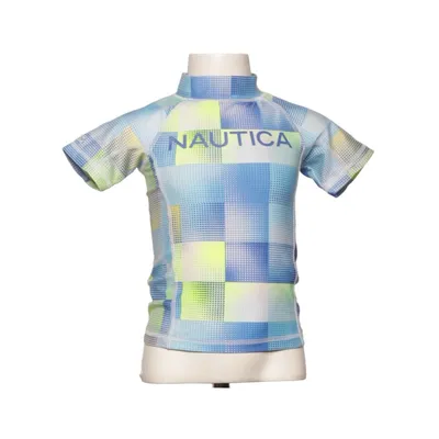Badtröja (Blå, Gul, Flerfärgad) från Nautica Elastan, Polyester