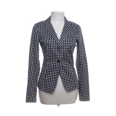 Blazer (Blå, Hvid) fra Liu Jo Jeans Bomuld, Elastan, Polyester