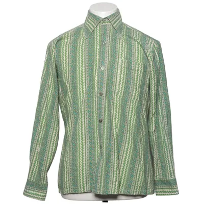 Shirt (Green, White) from Kent Cotton