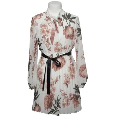 Jurk (Wit, Bruin) van Milady Polyester