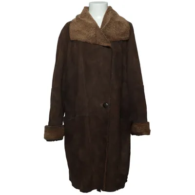 Shearling jas (Bruin) van Pielini
