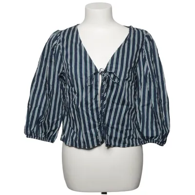 Wikkelblouse (Blauw, Groen, Wit) van Glamorous Katoen