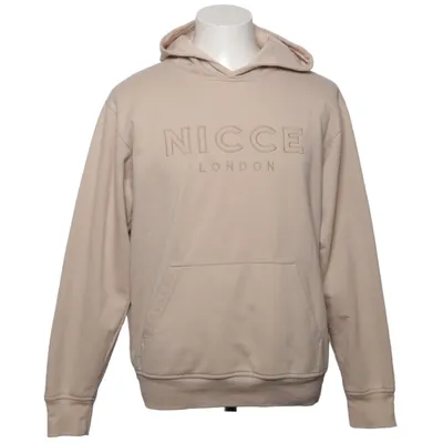 Sweat à capuche (Beige) de Nicce London Coton, Polyester