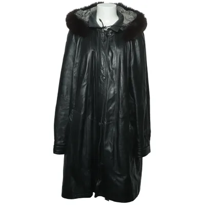 Leather coat (Black) from Jofama Leather
