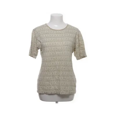 T-shirt (Beige, Vit) från Ebba Jensen Bomull, Linne