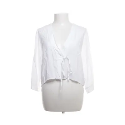 Slå-om bluse (Hvid) fra Subdued Viscose