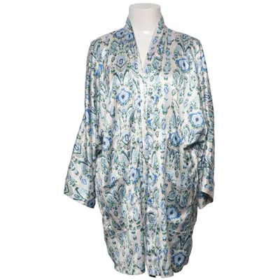 Kimono (Blå, Beige, Grön) från Kooiook Elastan, Polyester