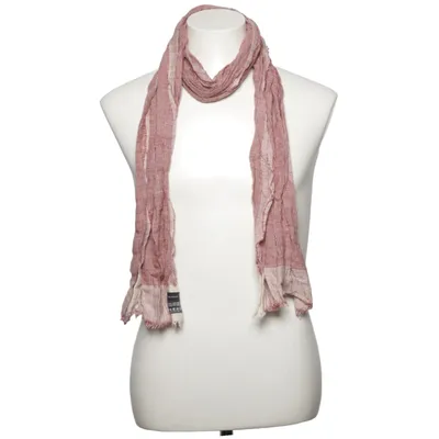 Shawl (Red, White) from Pringle of Scotland Linen, Silk, Wool