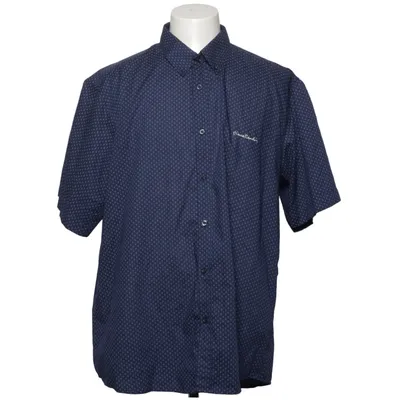 Kortärmad skjorta (Blå) från Pierre Cardin Bomull, Polyester
