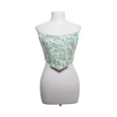 Corset (Green, Gold) from Love Triangle Polyester, Elastane