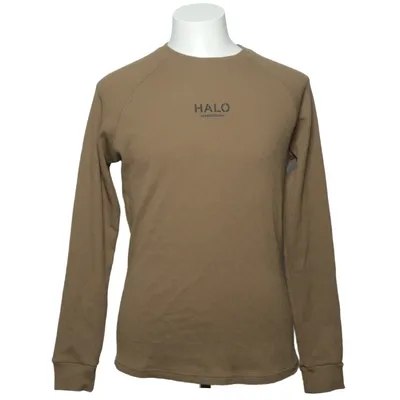Långärmad t-shirt (Brun) från Halo Bomull, Polyester