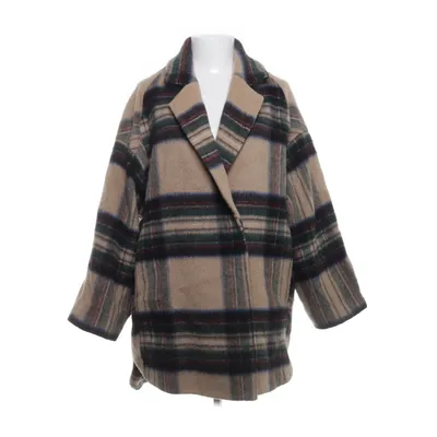 Jas (Beige, Meerkleurig) van H&M Trend Wol, Polyamide, Polyester