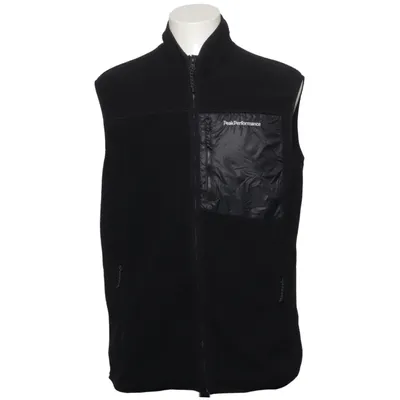 Outer vest (Black) from Peak Performance Polyester