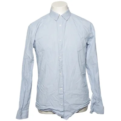 Shirt (Blauw, Wit) van Kiabi Katoen, Elastaan