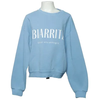 Sweatshirt (Bleu) de Gina Tricot Coton, Polyester
