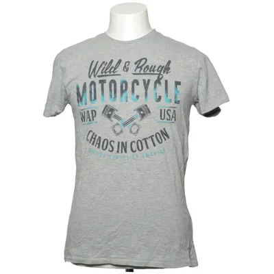 T-shirt (Gris) de Jean Pascale Coton, Viscose