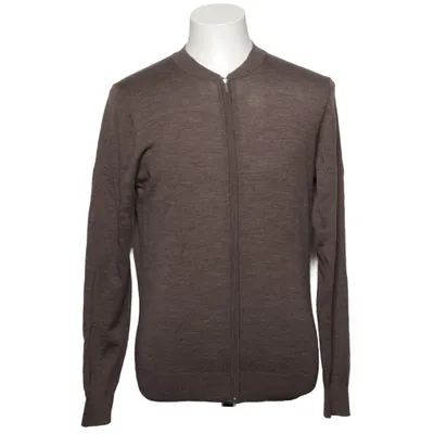 Strickjacke (Braun) von Suitsupply Merinowolle
