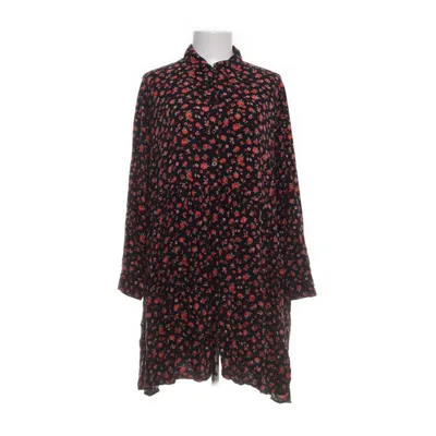 Skjortklänning (Svart, Flerfärgad) från Page One Viskos