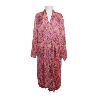 Kimono (Purple, Multicolored) from Senes Silk, Viscose