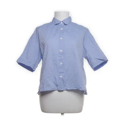 Korte mouwen shirt (Blauw) van Uniqlo Katoen