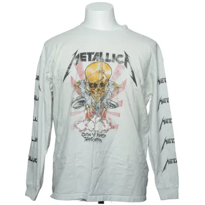 T-shirt (Vit, Flerfärgad) från Metallica Bomull