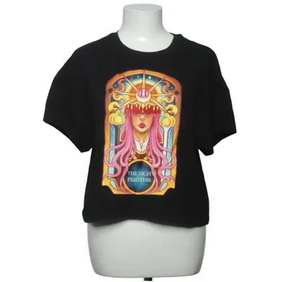 T-shirt (Black, Multicolored) from SNC Elastane, Organic cotton