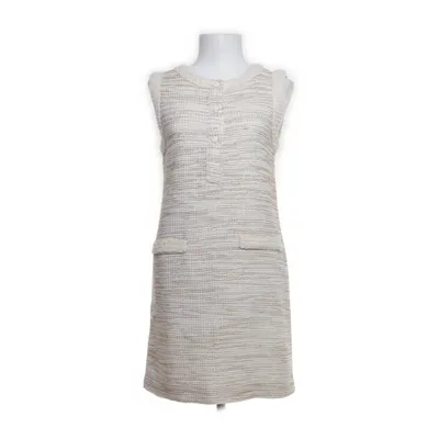 Jurk (Beige, Wit) van Mango Suit Acryl, Katoen, Polyester