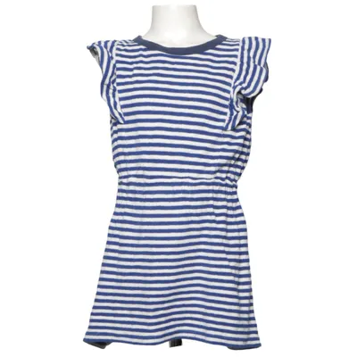 Robe (Bleu, Blanc) de Petit Bateau Coton