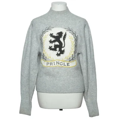 Sweater (Gray, Multicolored) from Pringle Of Scotland x H&M Polyester, Acrylic, Wool, Elastane