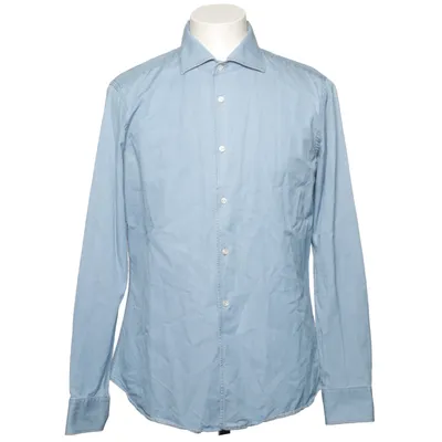 Chemise en jean (Bleu) de Luca Faloni Coton