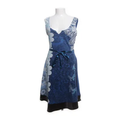 Jurk (Blauw, Wit) van Desigual Katoen