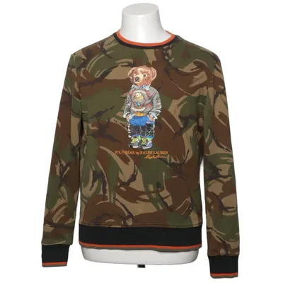 Sweatshirt (Grøn, Brun, Orange) fra Polo Country Ralph Lauren Bomuld, Polyester