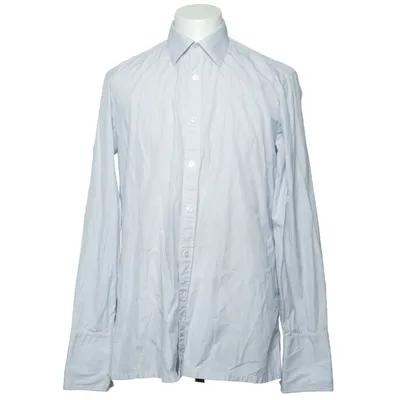 Shirt (Blauw, Wit) van Charvet Katoen