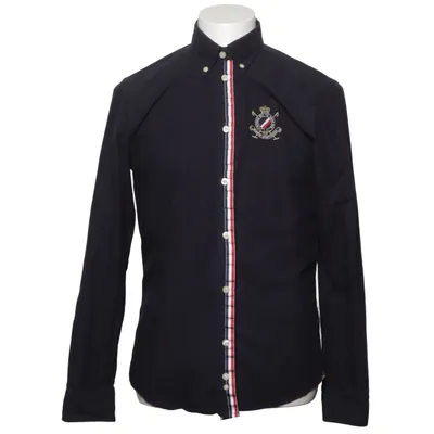 Button down shirt (Blue) from Morris Gent's Polyester