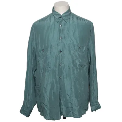 Shirt (Green) from Mens Wear Silk