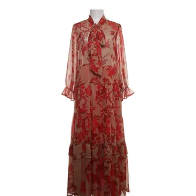 Maxi jurk (Bruin, Rood) van Reserved Polyester