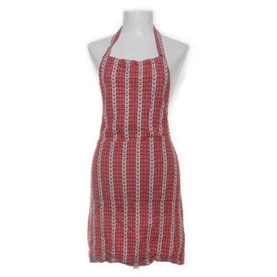 Förkläde (Röd, Vit, Svart) från Indiska Bomull