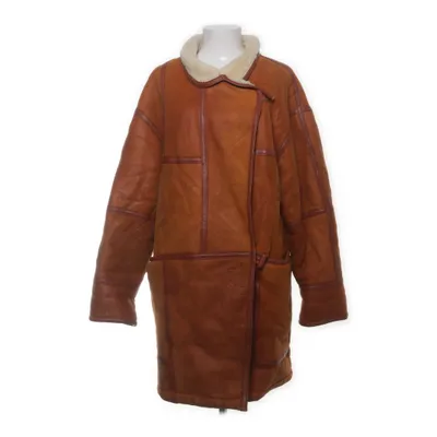 Shearling jas (Bruin, Beige) van Friitala