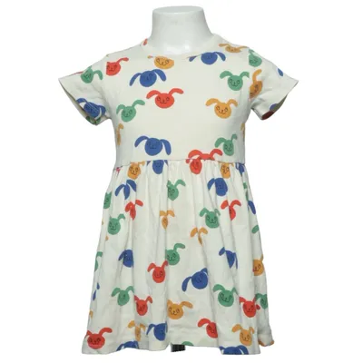 Kjole (Beige, Flerfarvet) fra Mini Rodini Bomuld