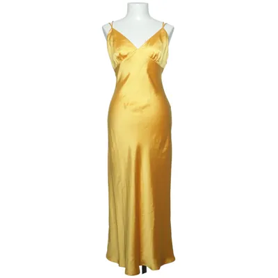 Robe longue (Jaune) de NA-KD Polyester