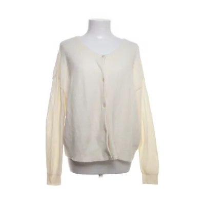 Cardigan (White) from American Vintage Acrylic, Elastane, Polyamide, Wool