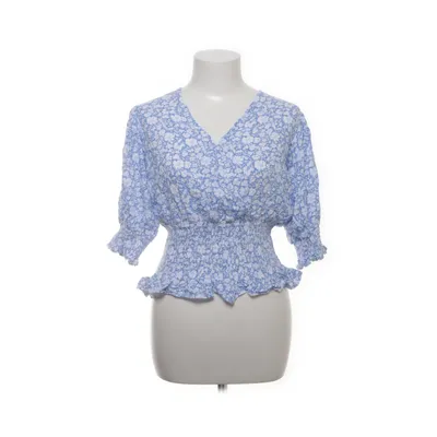 Topp (Blå, Vit) från Samsa Collection Viskos