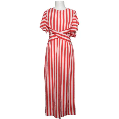 Långklänning (Röd, Vit) från Ella Polyester