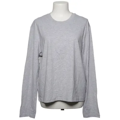 Langærmet t-shirt (Grå) fra Bik Bok Bomuld, Viscose