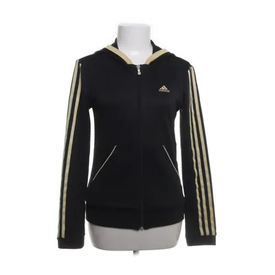 Huvtröja (Svart, Gul) från Adidas Polyester