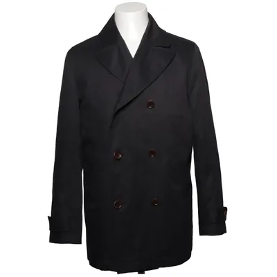 Cabanjacke (Blau) von Pour Homme Baumwolle, Polyester, Viskose