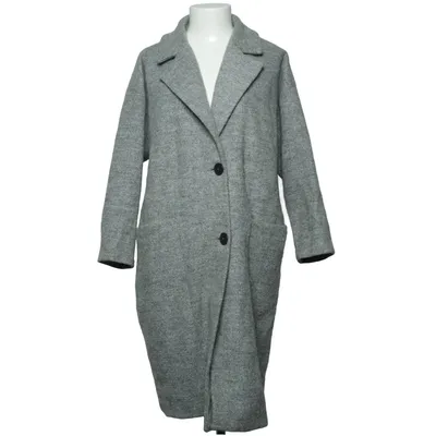 Coat (Gray) from LCW Modest Polyester, Wool