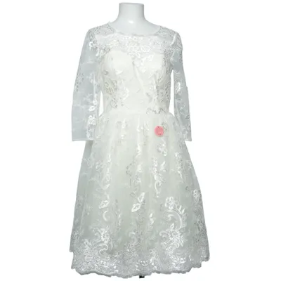 Robe de cocktail (Blanc) de Chi Chi London Polyamide